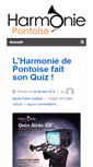Mobile Screenshot of harmonie-pontoise.fr